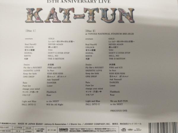 15TH ANNIVERSARY LIVE KAT-TUN(初回生産限定版1)(Blu-ray Disc)_画像2