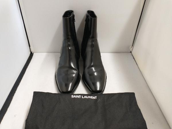 Saint Laurent クラシックワイアット60ブーツ／442258／ブラック 衣料_画像1