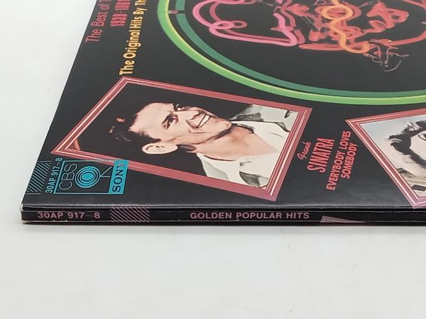 現状品 【LP盤】オムニバス GOLDEN POPULAR HITS The Best of The Gold 1939-1961 【30AP 917〜8】 店舗受取可_画像2