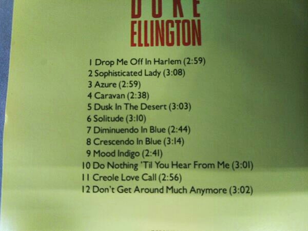 デューク・エリントン CD 【輸入盤】Essence of Ellington_画像5