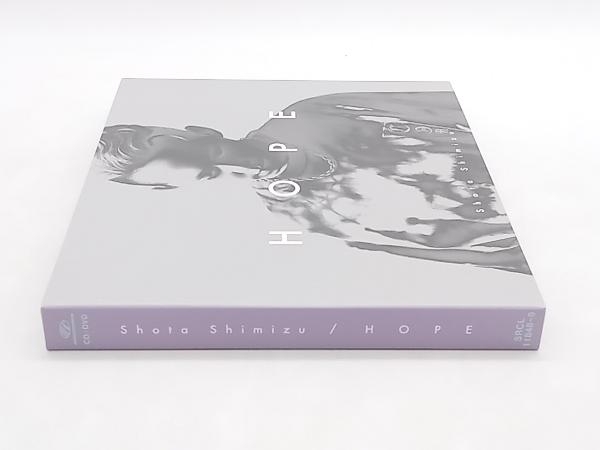 清水翔太 CD HOPE(初回生産限定盤)(DVD付) 店舗受取可_画像2