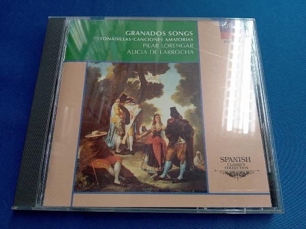 ピラール・ローレンガー【ソプラノ】/アリシア・デ・ラローチャ【ピアノ】 CD グラナドス歌曲集_画像1