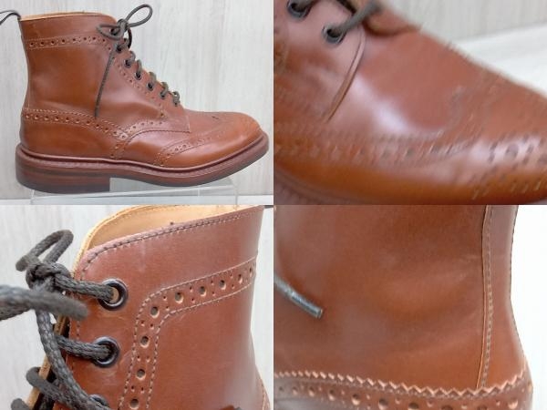 [箱付き] Tricker's トリッカーズ カントリーブーツ レースアップブーツ 27.0cm 保存袋付き_画像9