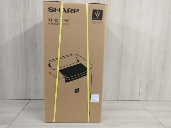 未開封品】 SHARP KI-RS40 加湿空気清浄機 ホワイト系 fajasbela.com