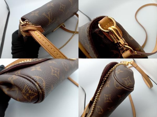 LOUIS VUITTON モノグラム AA2167 フェイボリットPM チェーンショルダー ハンドバッグ ストラップ付き M40717_画像8