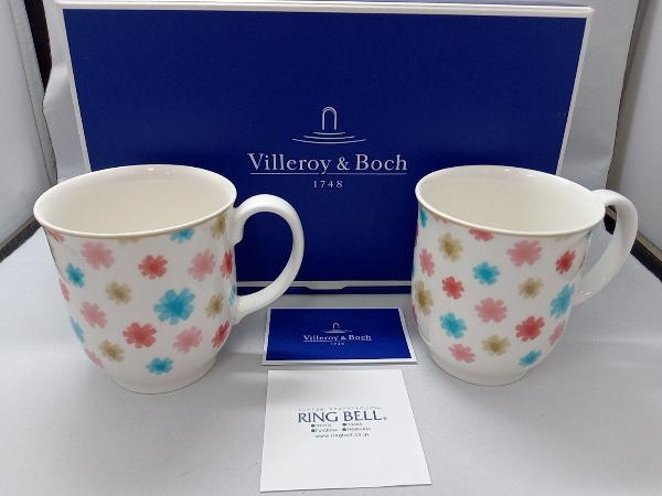 【未使用品】Villeroy&Boch ビレロイ&ボッホ リナフローラル マグ ペア_画像1