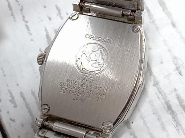 ジャンク 【ORIENT】オリエント C252K7-40 時計 腕時計 クォーツ 不動 メンズ レディース 中古の画像2