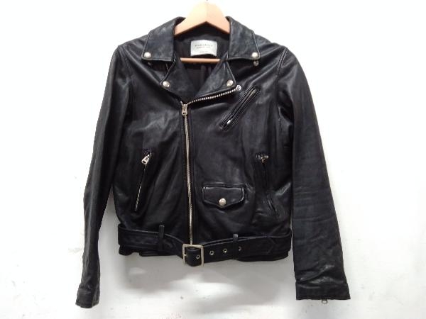 女性が喜ぶ♪ jacket riders leather shrink people beautiful ダブル