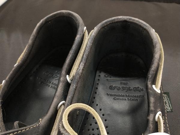 PARABOOT パラブーツ デッキシューズ ブラック サイズ7 店舗受取可_画像7