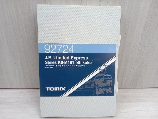 Nゲージ TOMIX 92724 JR キハ181系特急ディーゼルカー (四国) セット