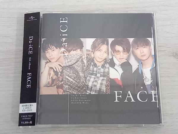 帯あり Da-iCE CD FACE(初回限定盤A)(DVD付)_画像1