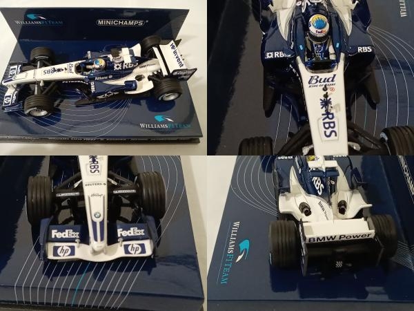 MINICHAMPS 1/43scale Williams BMW FW27 N.Rosberg Silverstone Test (2005.6.1)_画像2