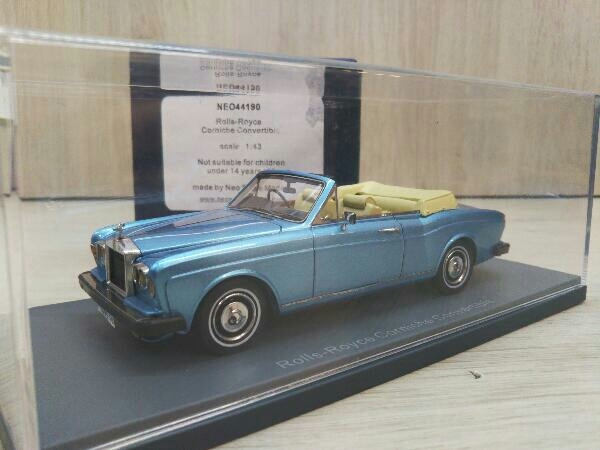 1/43 ロールスロイス コーニッシュ コンバーチブル 1977 /NEO ネオROLLS ROYCE CORNICHE DHC CABRIOLET NEO44190_画像1