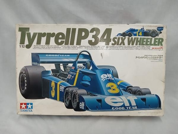 箱ダメージあり プラモデル タミヤ タイレル P34 シックスホイラー 1/12 ビッグスケール No.19レーシングカー