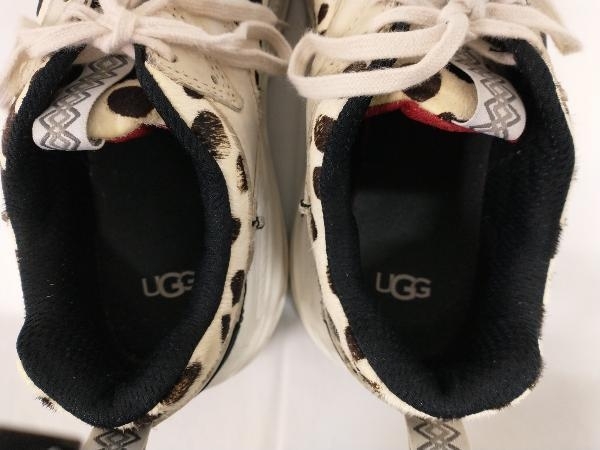 UGG CA805 DALMATIAN S/N1120072 スニーカー ホワイト×ブラック 27cm_画像6