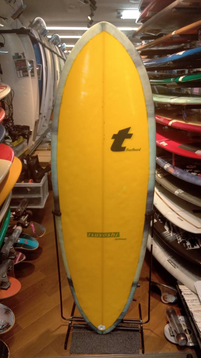 TSUYOSHI SURFBOARDS 5’5” ツヨシサーフボード 5'5' サイズ表記なし ショートボード サーフボード 茅ヶ崎駅北口店 店舗受取可_画像1