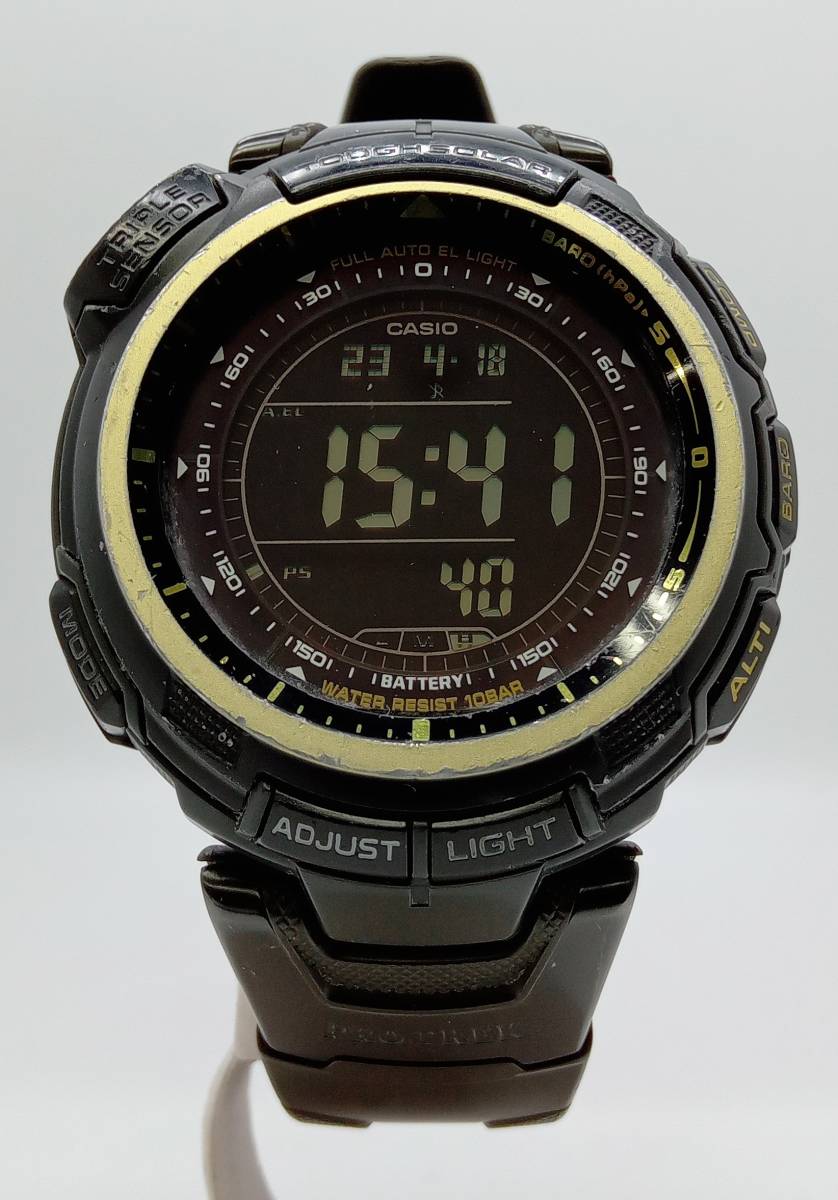 安価 ワタナベ CASIO カシオ 腕時計 ソーラー デジタル ラバーバンド