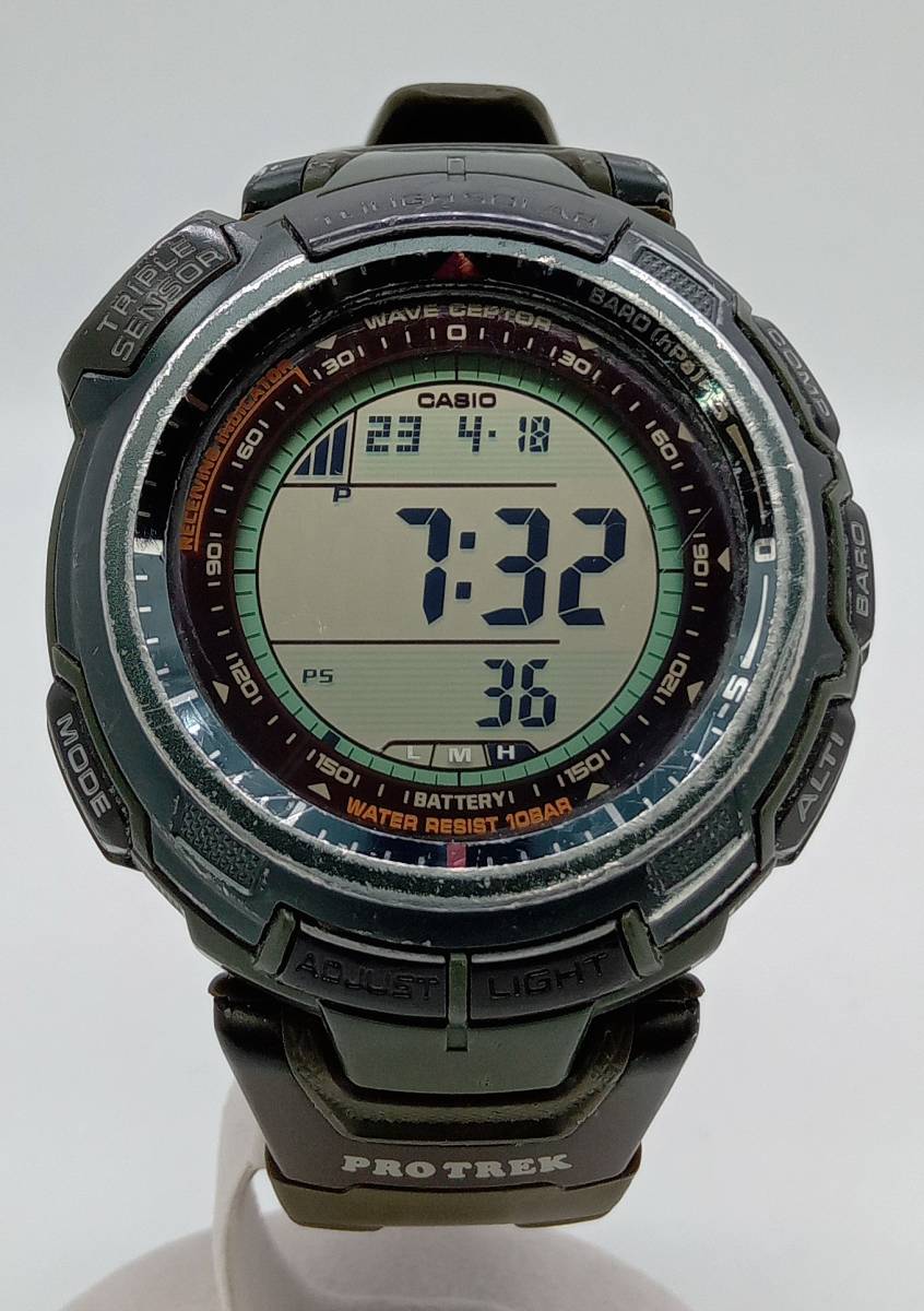 新年の贈り物 カーキ PRW-1300J プロトレック PROTREK カシオ CASIO