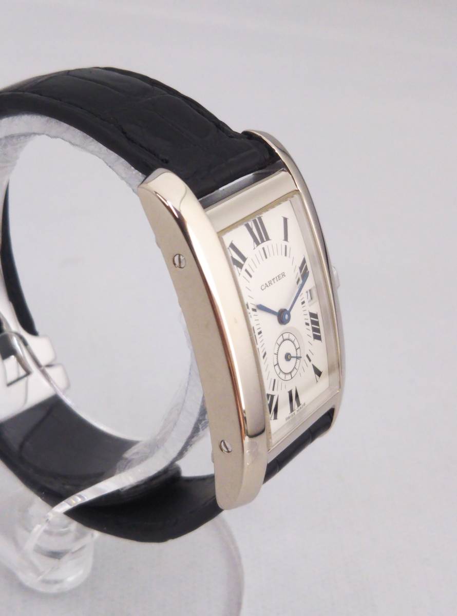 付属品あり Cartier カルティエ タンクアメリカンMM / 3012905 クォーツ 腕時計 店舗受取可の画像3