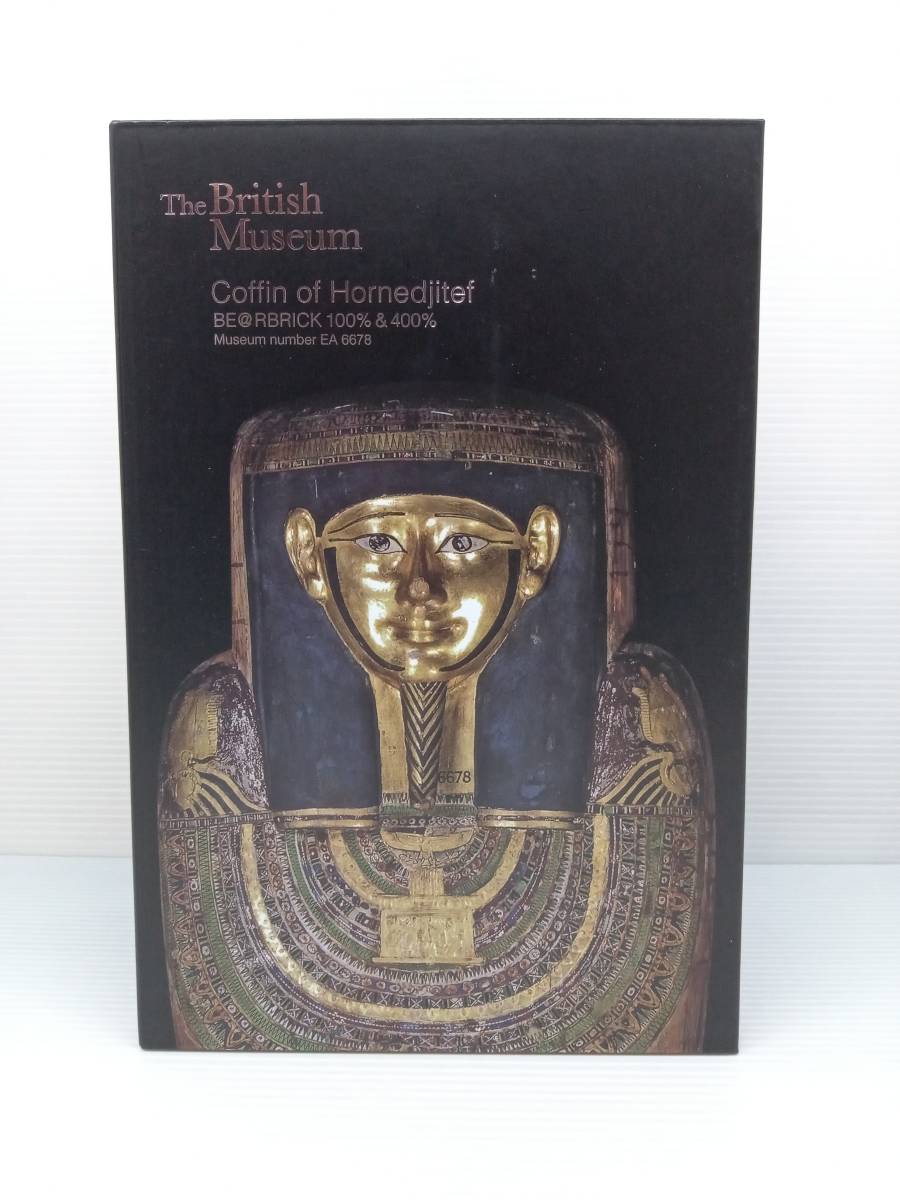 ★ フィギュア メディコム・トイ The British Museum 「Coffin of Hornedjitef」 100%&400% BE@RBRICK