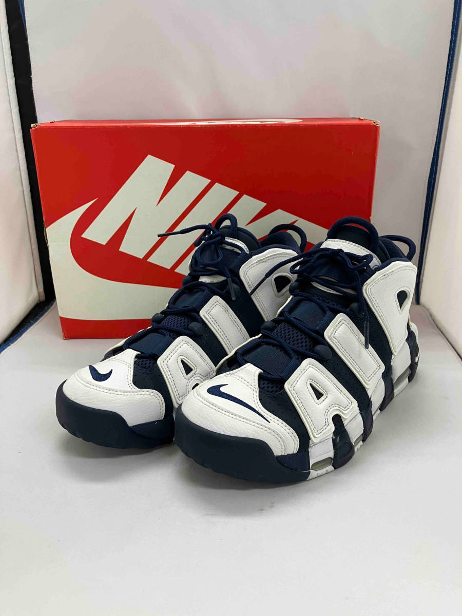 NIKE / ナイキ / スニーカー / AIR MORE UPTEMPO OLYMPIC / ネイビー×ホワイト / 26cm_画像1