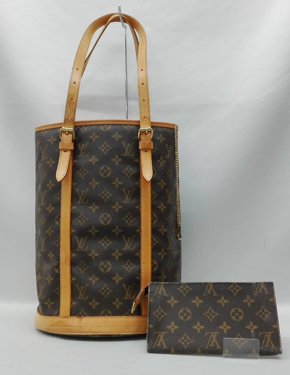 LOUIS VUITTON／モノグラム バケットGM ／DK4116 トートバッグ