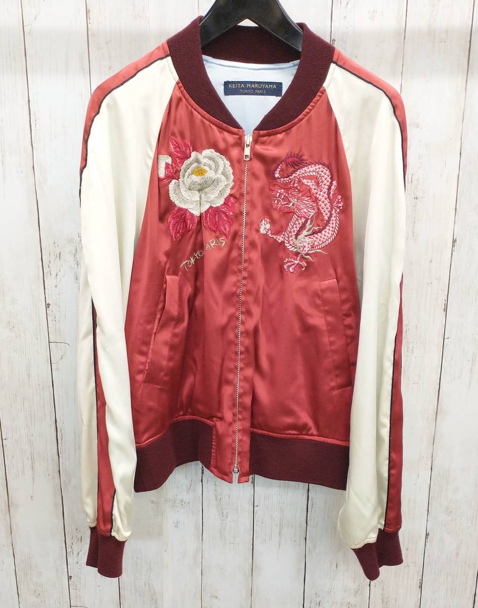 KEITA MARUYAMA TOKYO PARIS/ Japanese sovenir jacket / Keita Maruyama / блузон / вышивка / Dragon / джемпер / весна 