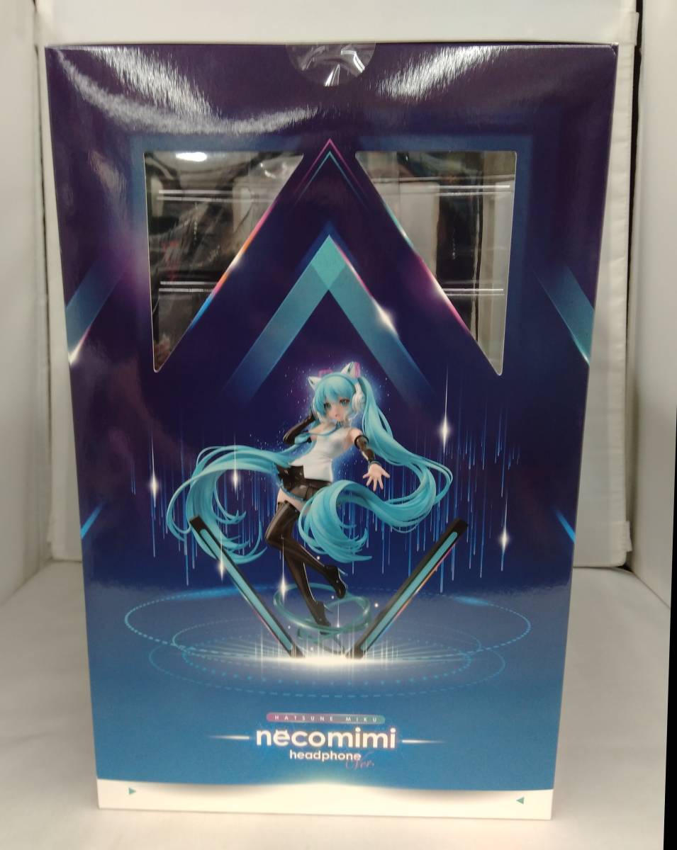 フィギュア フリュー 初音ミク 猫耳ヘッドフォンVer. 1/7 F:NEX限定
