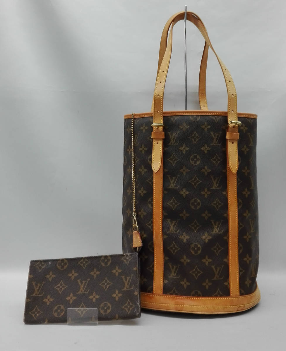 LOUIS VUITTON／モノグラム バケットGM ／DK4116 トートバッグ