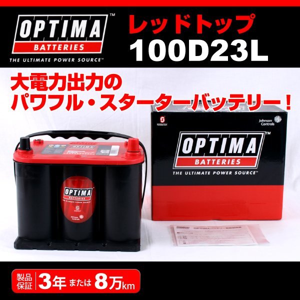 100D23L OPTIMA バッテリー マツダ イクシオン RT100D23L 送料無料 新品