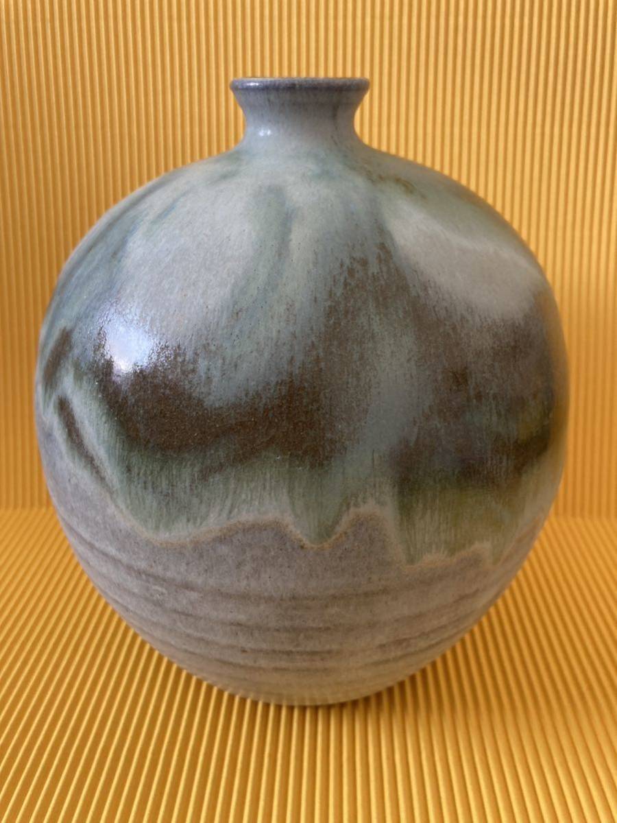 殿堂 陶器 花瓶 花器 桂山 刻印あり 壺 kurmanoraktai.lt