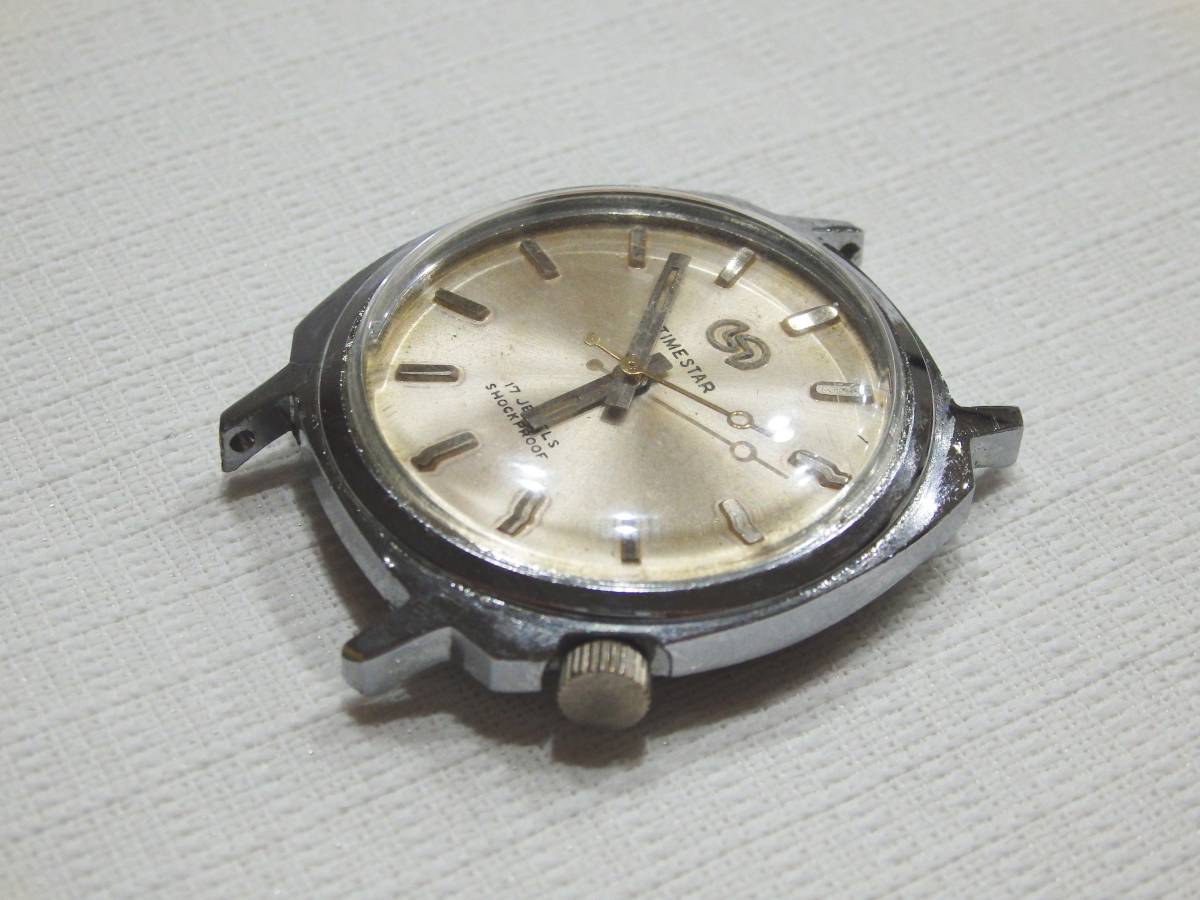 TIMESTAR タイムスター 手巻き腕時計 3針式　②　◆動作品_画像2