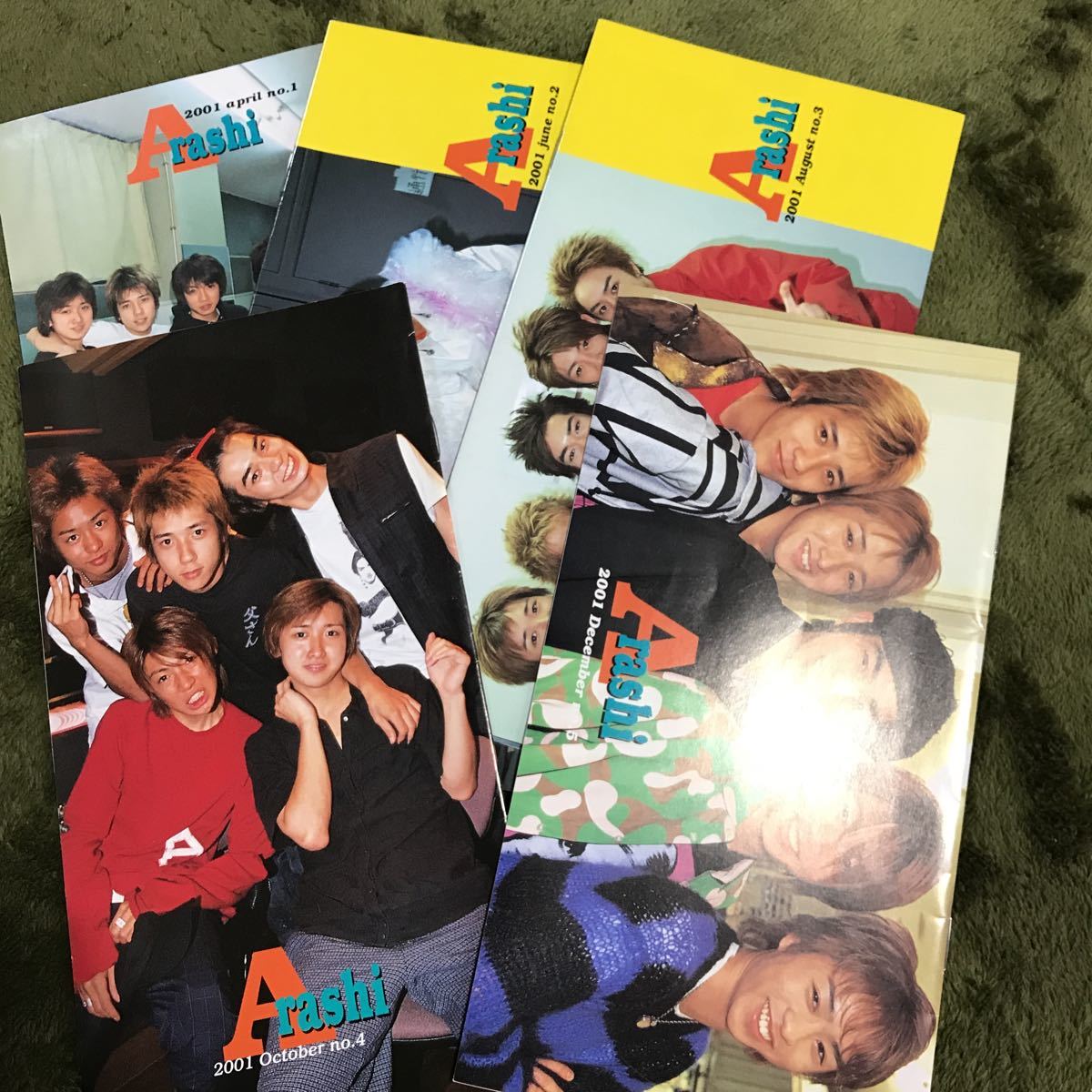 嵐 会報 1-5号 5冊まとめて pensarassessoria.com