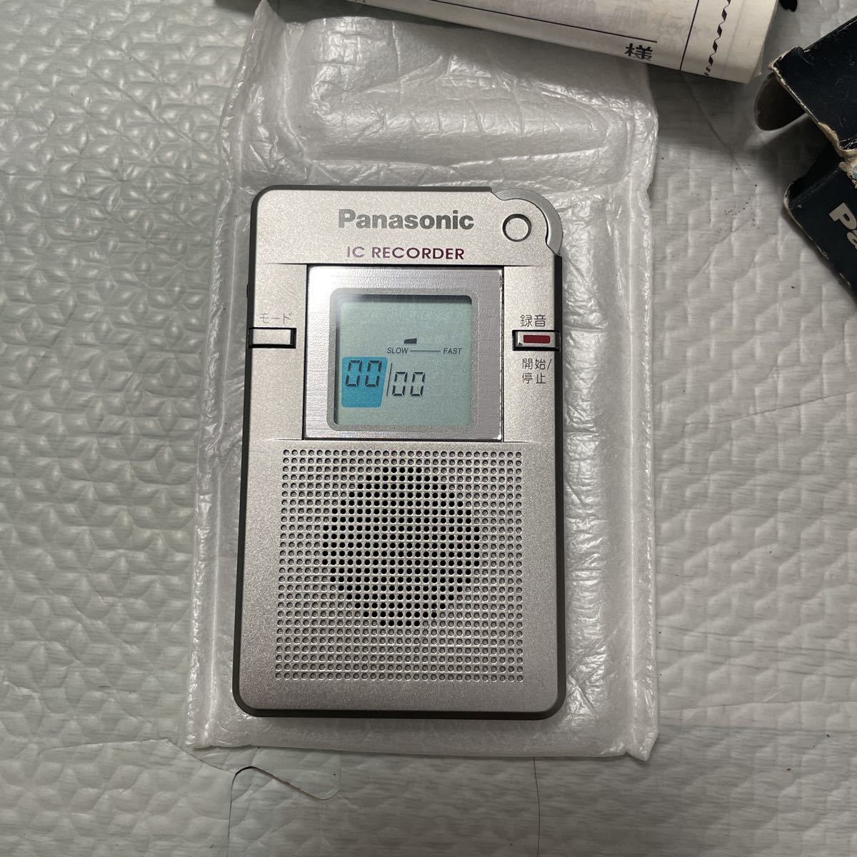 レア パナソニック ICレコーダー RR-DR60 中古 Panasonic IC レア パナソニック ICレコーダー RR-DR60 中古 Panasonic IC