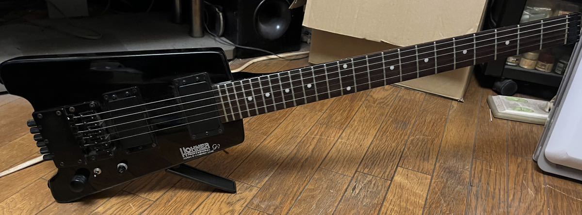 激安特価 Hohner ヘッドレスギター EMG89×2 G2T エレキギター