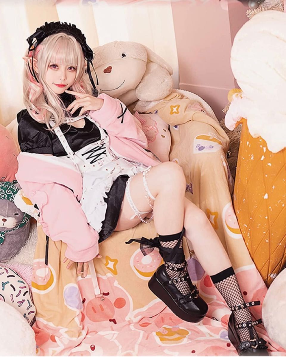 にじさんじ 魔界ノりりむ コスプレ ハロウィン 地雷 サキュバス 衣装