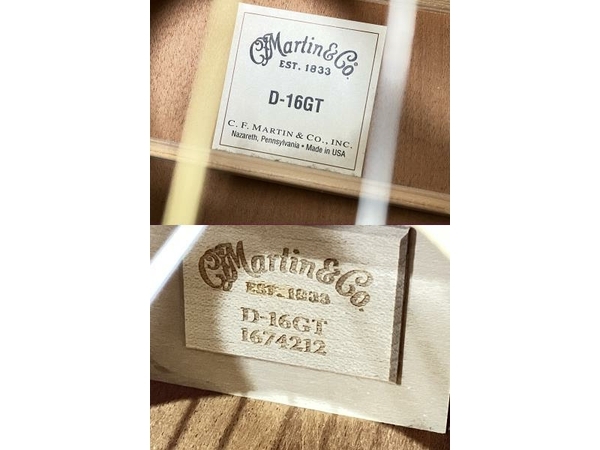 Martin D-16GT アコースティックギター マーチン 楽器 ハードケース付