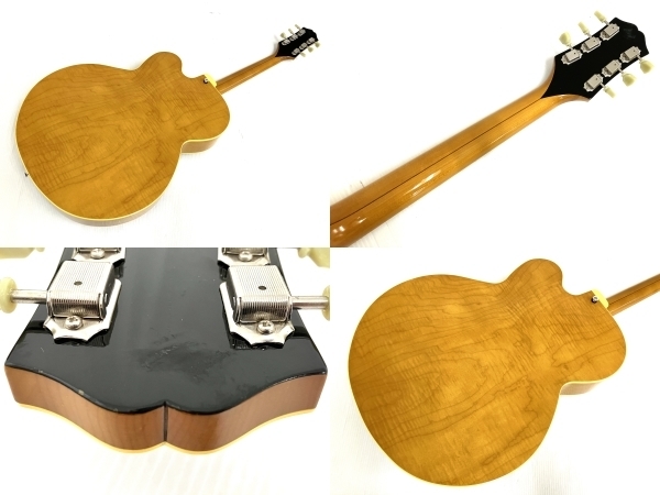 King Snake Two Bone Amber Natural TB-021 フルアコ エレキ King Snake Two Bone Amber Natural TB-021 フルアコ エレキ