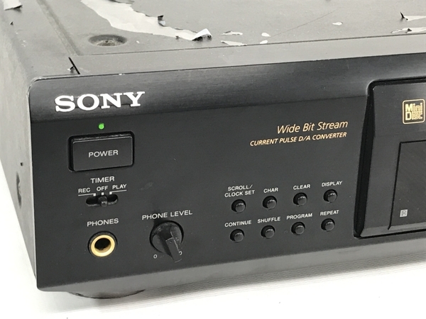 SONY MDS-JE700 ソニー MDデッキ レコーダー オーディオ 音響機材