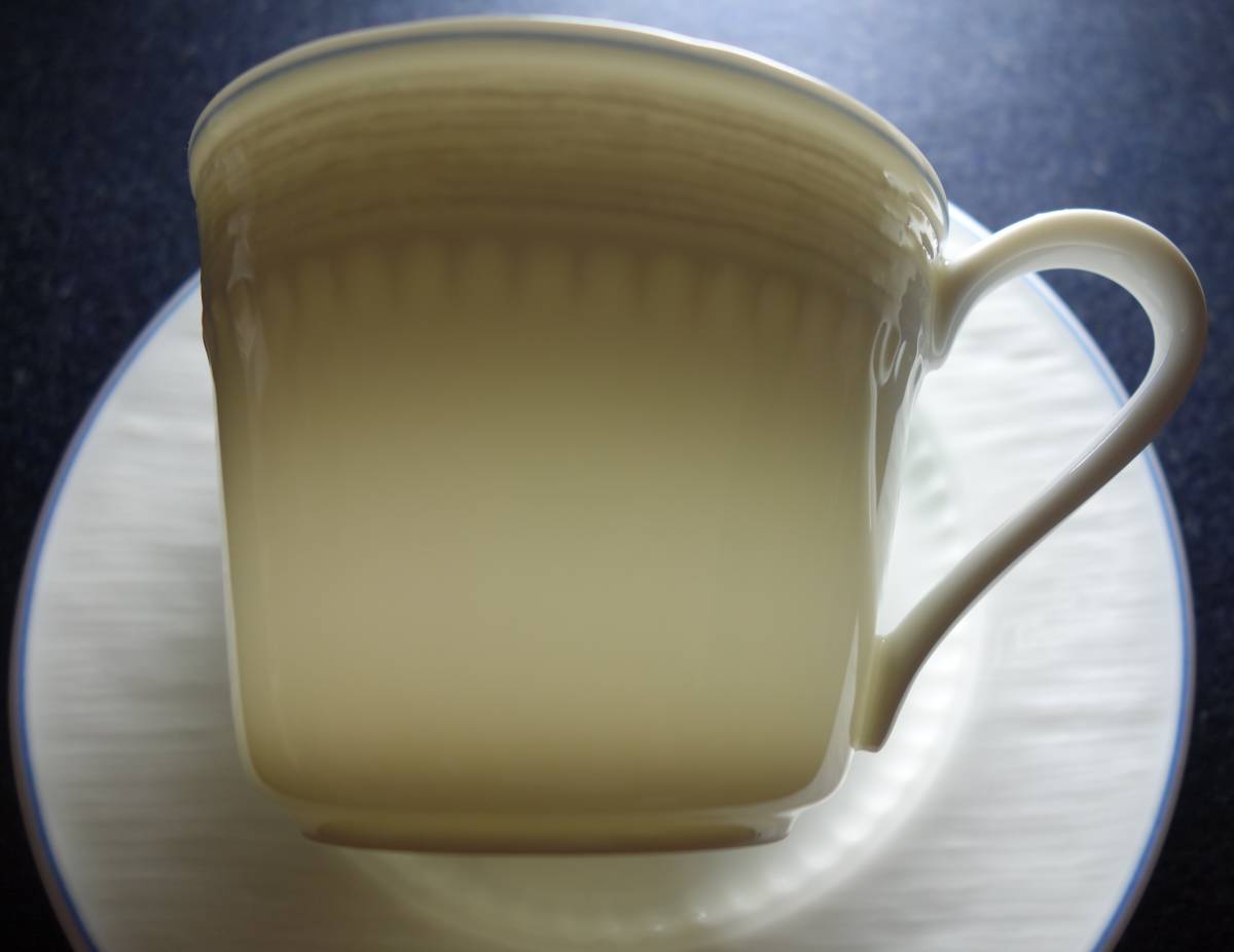 平成期　白磁　ロマンス　高級コーヒーカップ＆ソーサー　陶磁器研究_画像10