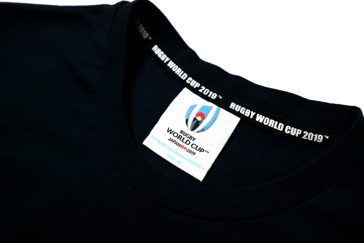 概ね美品！◆CANTERBURY カンタベリー ラグビーW杯2019 日本大会 綿100地 半袖Tシャツ◆Mサイズ（身長165-167センチ位）_画像8