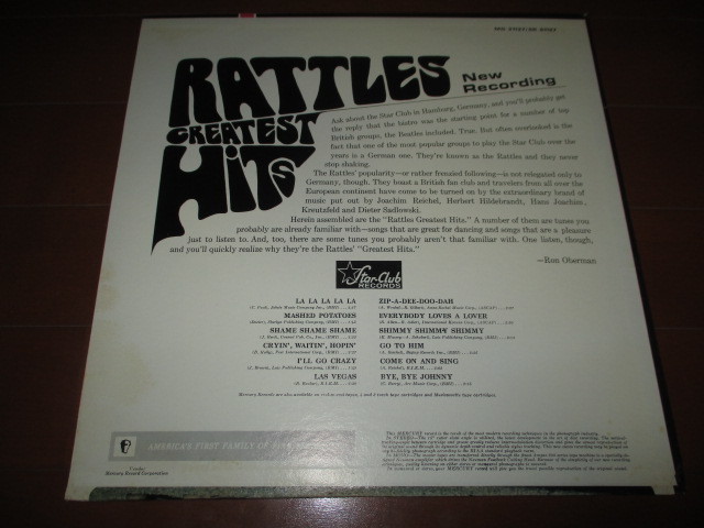 rattles / greatest hits (USステレオ送料込み!!)