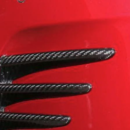 LexusRC200t・RC300h・RC300・RC350・RC F Sport用リアサイドバンパードレスアップカバー2PCSセット カーボンファイバー 簡単取り付け_画像2