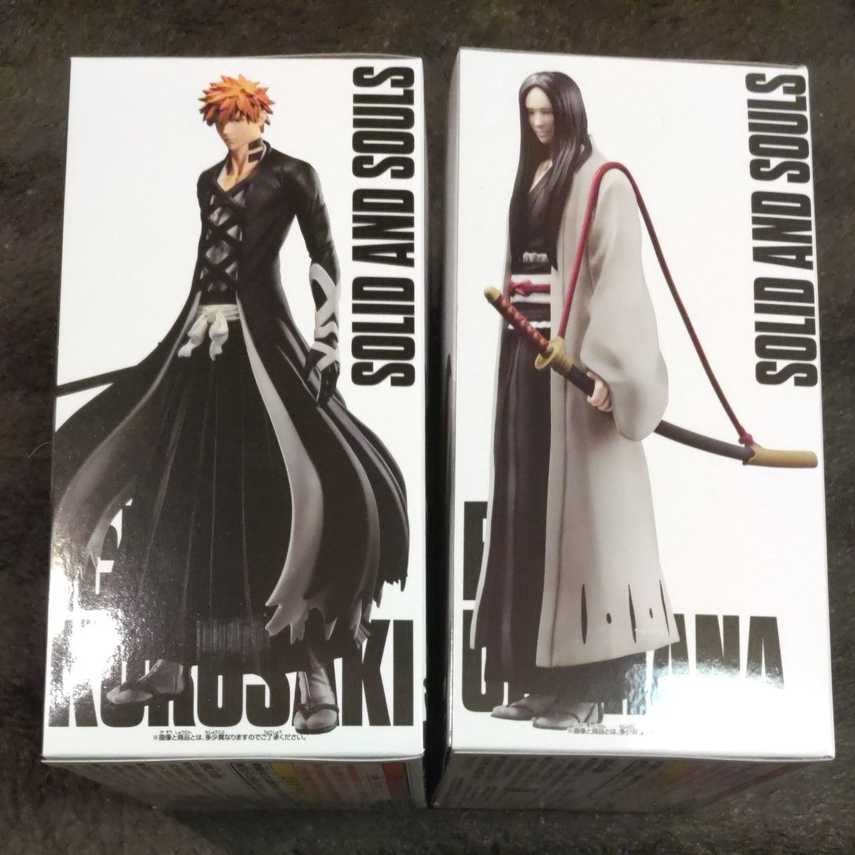 BLEACH 黒崎一護&卯ノ花烈 2体セット(新品未開封)ダンボール BLEACH 黒崎一護&卯ノ花烈 2体セット(新品未開封)ダンボール