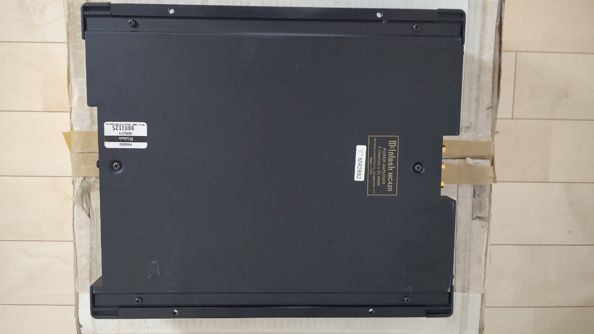 特価通販 ヤフオク! - マッキントッシュ McIntosh 4chパワーアンプ