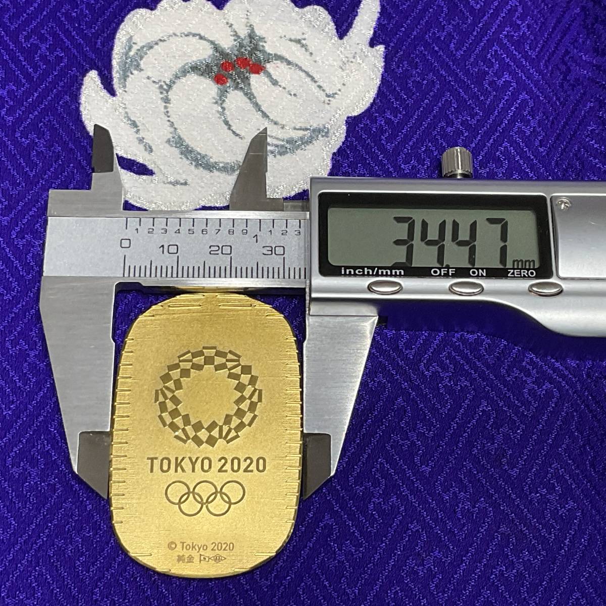 小判 TOKYO 2020 オリンピック エンブレム 純金 20g 貨幣 硬貨 小判 TOKYO 2020 オリンピック エンブレム 純金 20g 貨幣 硬貨