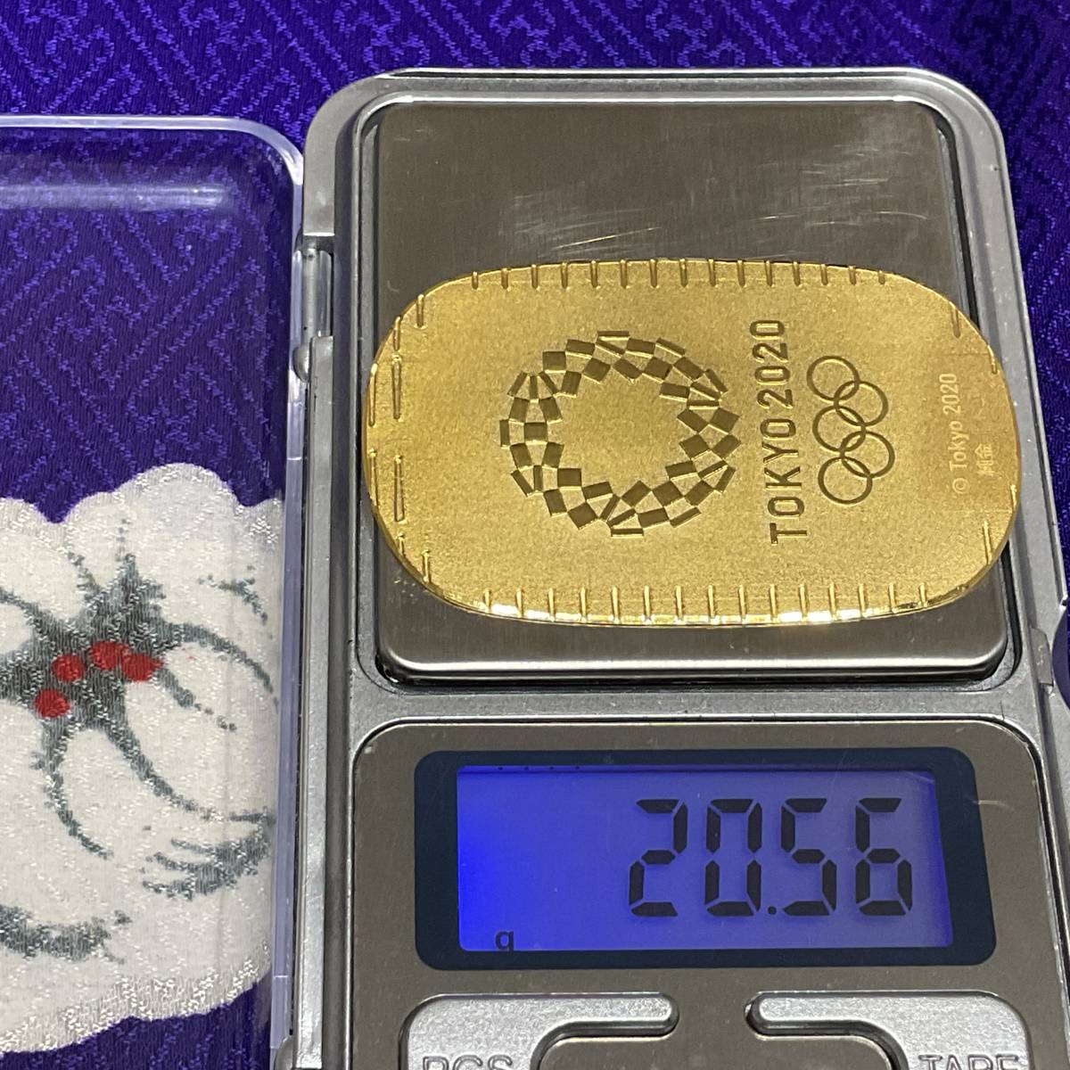 小判 TOKYO 2020 オリンピック エンブレム 純金 20g 貨幣 硬貨 小判 TOKYO 2020 オリンピック エンブレム 純金 20g 貨幣 硬貨