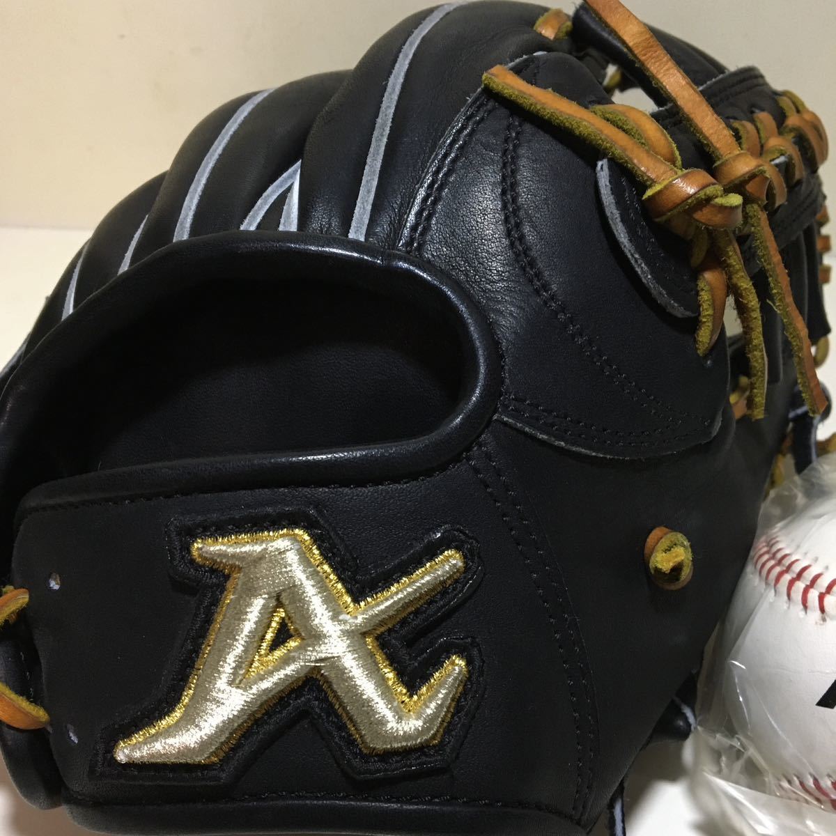 ◇人気 良品 レア◇ アトムズ 一般 大人用 硬式 内野 野球 グローブ