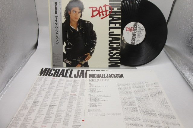 激安セール Michael Jackson マイケル ジャクソン Bad バッド LP 12インチ EPIC SONY 28 3P-800