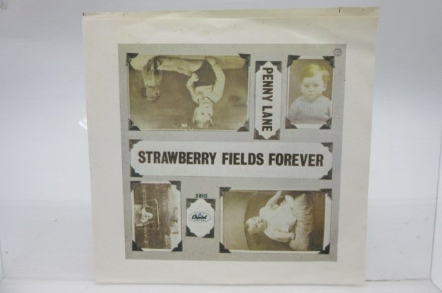お得な情報満載 7インチ BEATLES Strawberry Fields Forever U